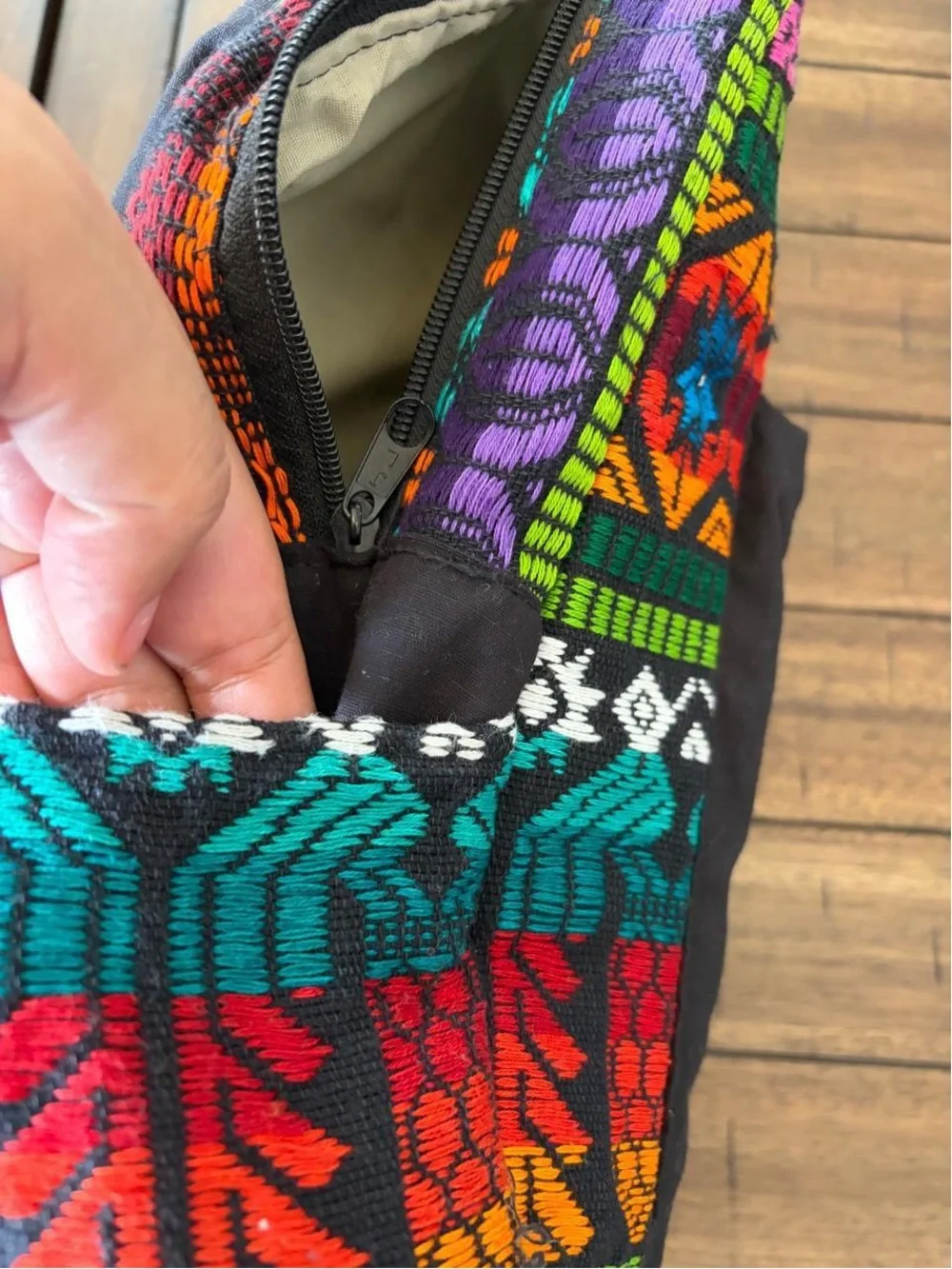 Guatemala Patterned Multicolor Backpack